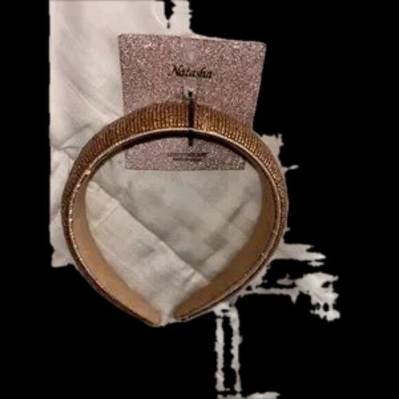 NWT ladies or girls headband with super sparkles and by Natasha! Brand new ! - Picture 5 of 7